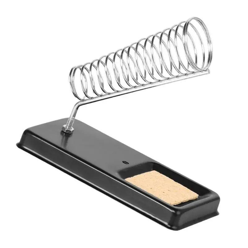 652F Simple Tube Soldering Iron Stand Holder with Sponge Electric High Temperature