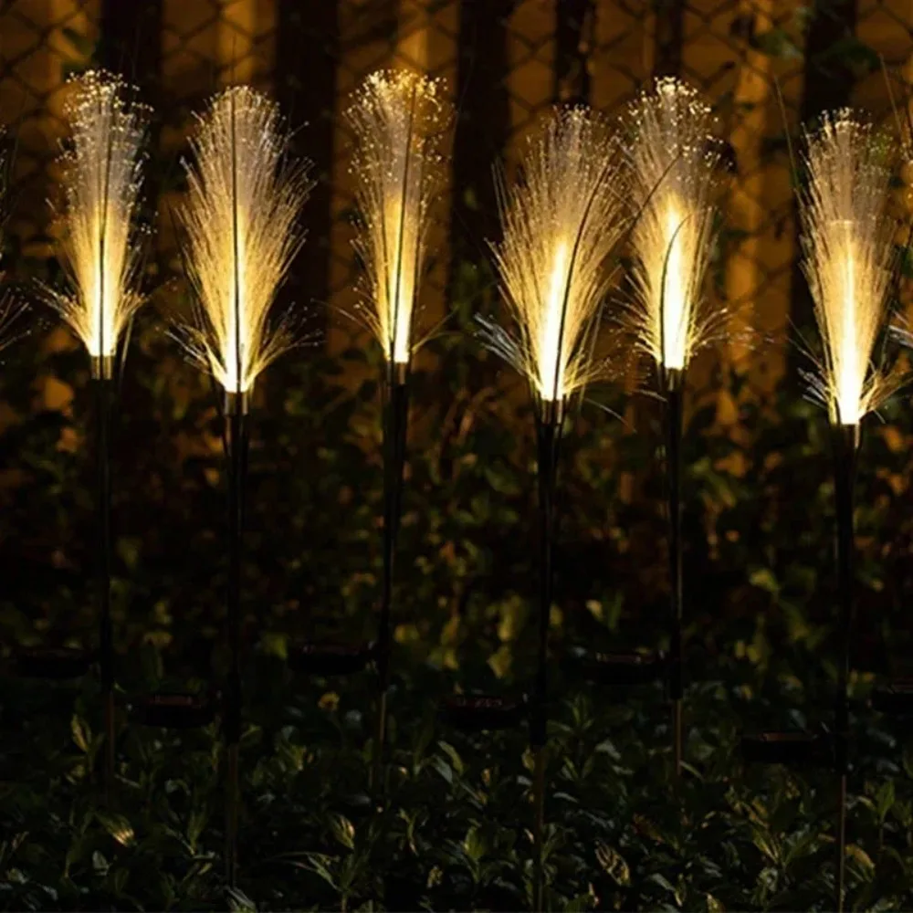 

Suitable for Outdoor Courtyard Camping Atmosphere Light Garden Lights Solar Powered Reed Ground Plug-in Light Outdoor Waterproof