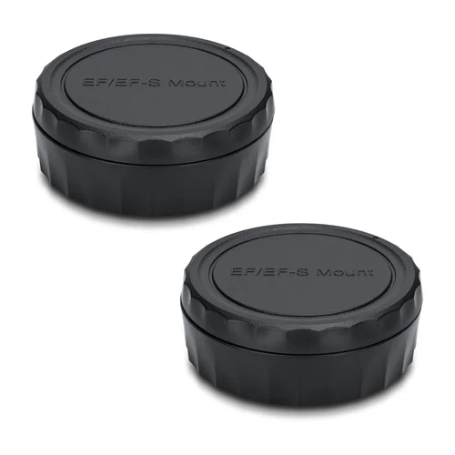 Tapa del cuerpo de la cámara JJC y tapa de la lente trasera para lente Canon EOS EF/EF-S para Rebel T7 T6 T5 T8i T7i T6i SL3 SL2 T6S 5D Mark IV III