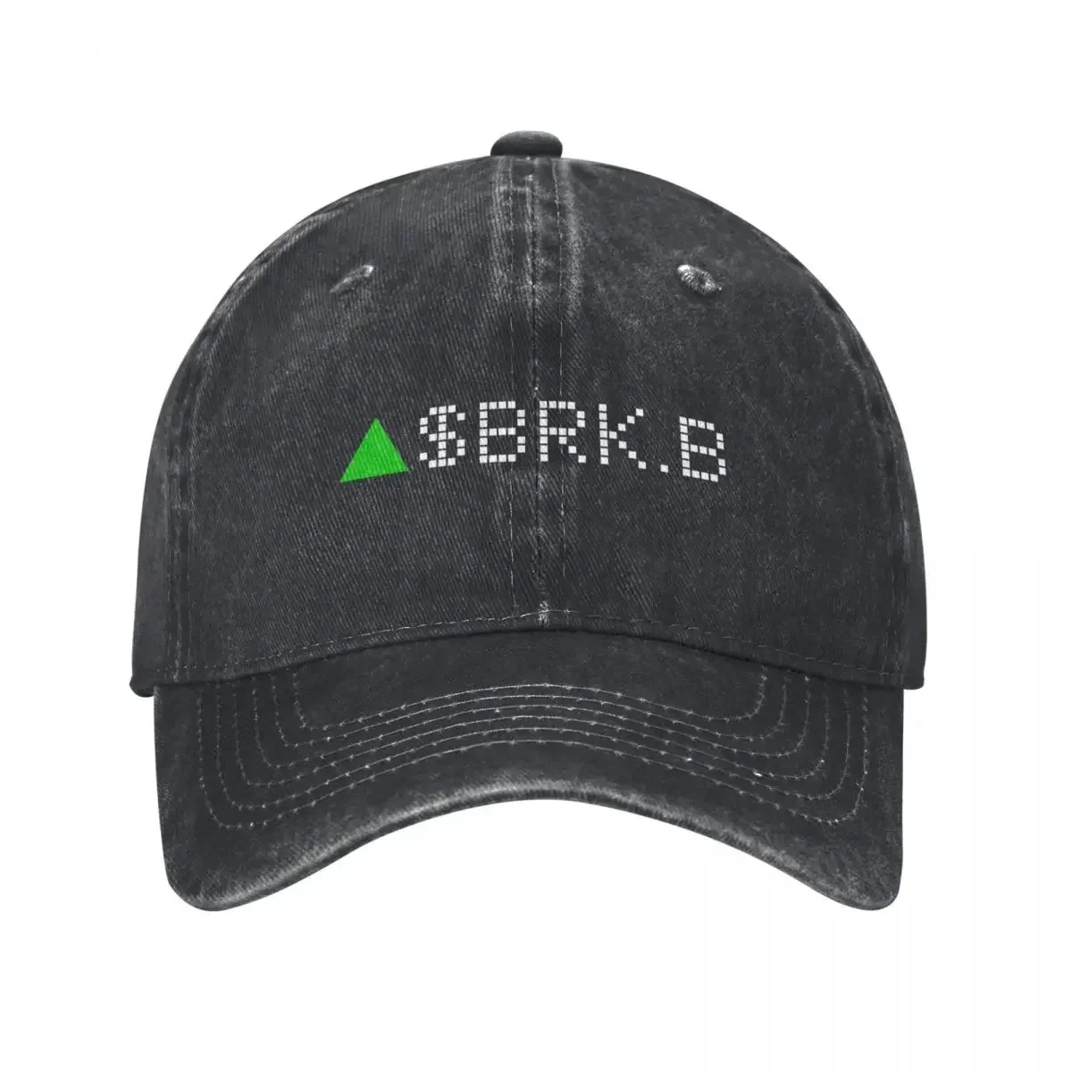 

Berkshire Hathaway Inc. Class B Stock Ticker Green - White Font Baseball Cap Vintage Beach Outing Visor summer hat Women's Men's