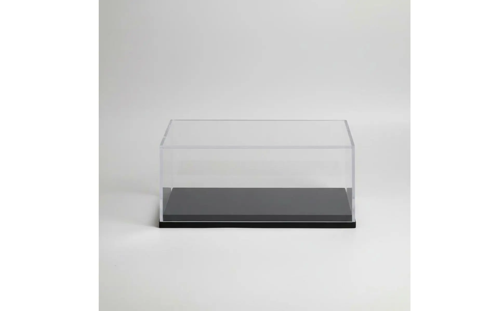 1:43 Car Display Case Dustproof Model Car Display Case Transparent Model Box Single Piece-Piece Molded No Assembly for Desk