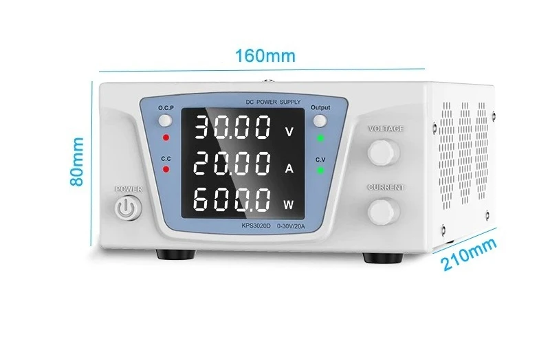 High-Power Adjustable Aging Plating Constant Current Power Supply
