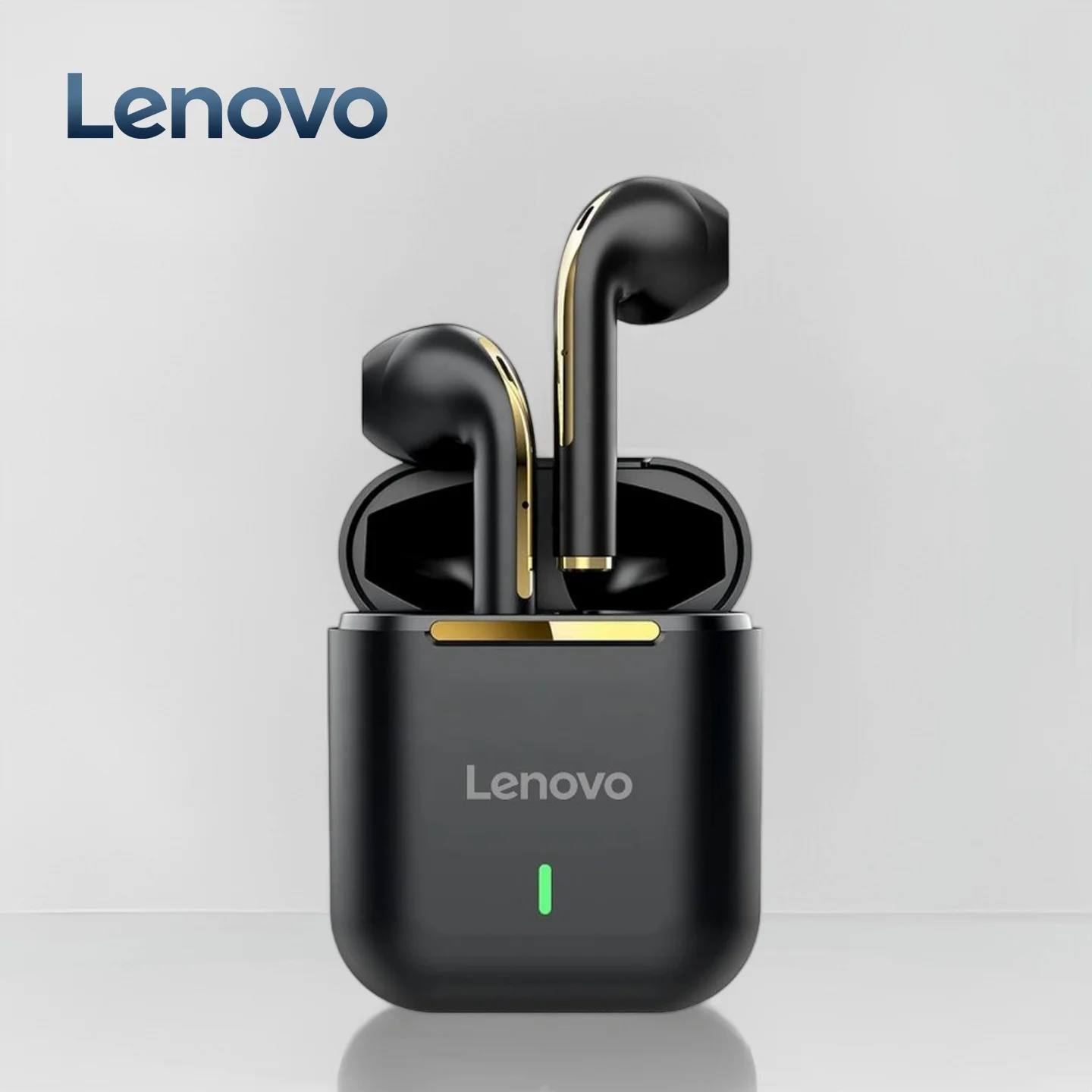 Image of Original Lenovo J18 TWS Kopfhörer Kabellose Ohrhörer Bluetooth-Kopfhörer HiFi-Musik Touch-Ohrhörer Lange Standby-Zeit Gaming-Headset