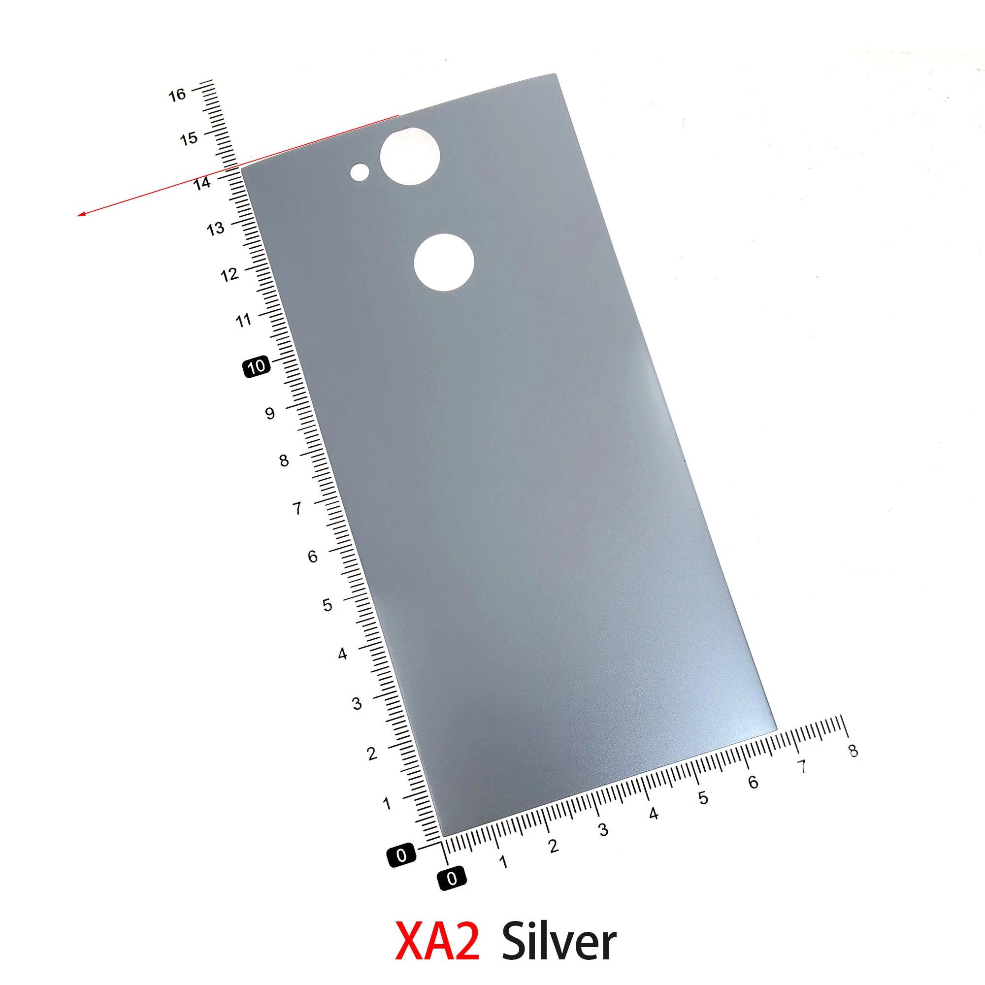 Rear Cover Housing For Sony Xperia XA2 H4113 H3113 H4133 H3123 Middle Frame Parts Battery Back Door Case Cover Repair Parts