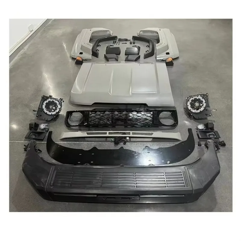 Old to New Upgrade Body Kit for 70 Series LC76 FJ76 Upgrade to LC76 FJ76 2024