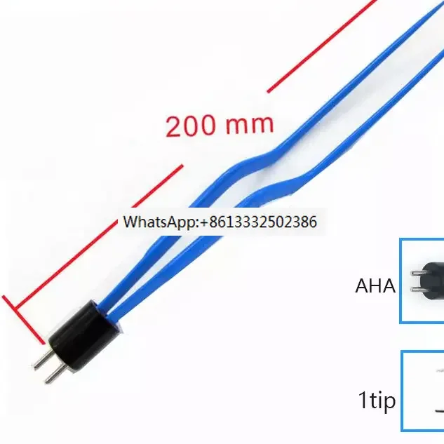 Bipolar Forceps   Bayonet Forceps AHA   Equipment 200MM