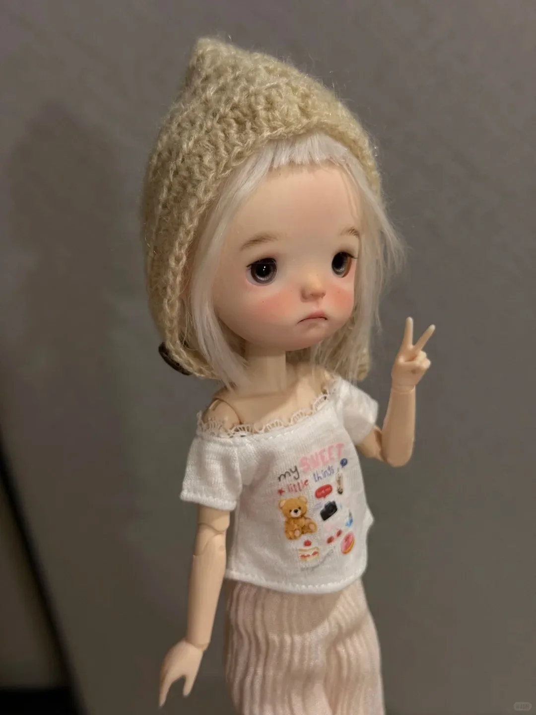 

BJD Doll 1/6 complete set nude xiaop doudou full Cute Girl Brown Skin High Quality Resin Toy New Birthday Gift Dolls in Stock