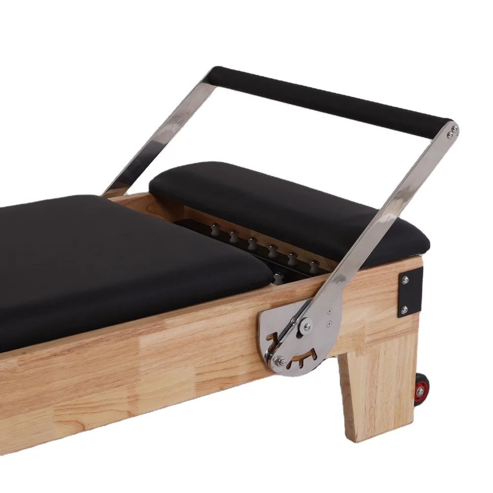 

Fast Delivery Portable Wood Machine Eco-friendly Oak Pilates Reformer Yoga Bed Popular Studio Gym Bodybuilding Aluminium Steel