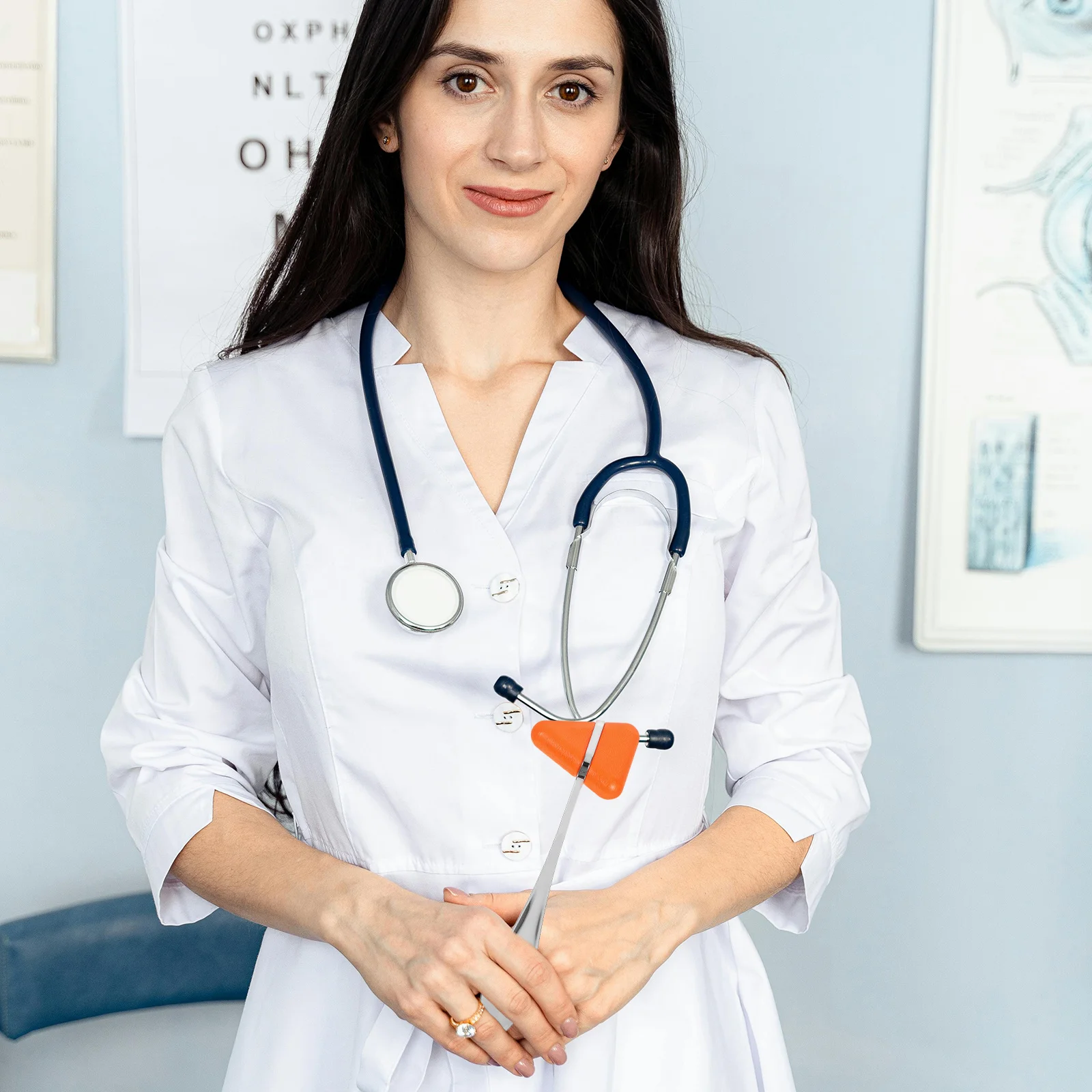 Palu Diagnostik Multifungsi Dua Kepala Ringan dengan Pegangan Ergonomis untuk Pemeriksaan Neurologi