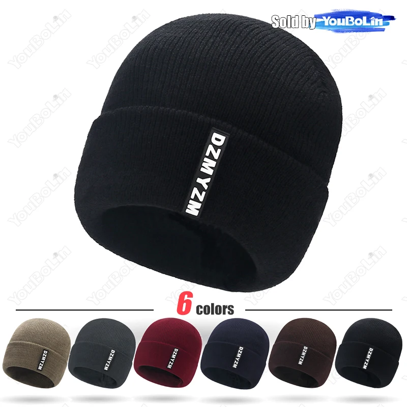 

Beanie Winter Hats for Men Women, Fleece Lined Beanie Warm Winter Caps Unisex Fashion Knit Cuffed Cap