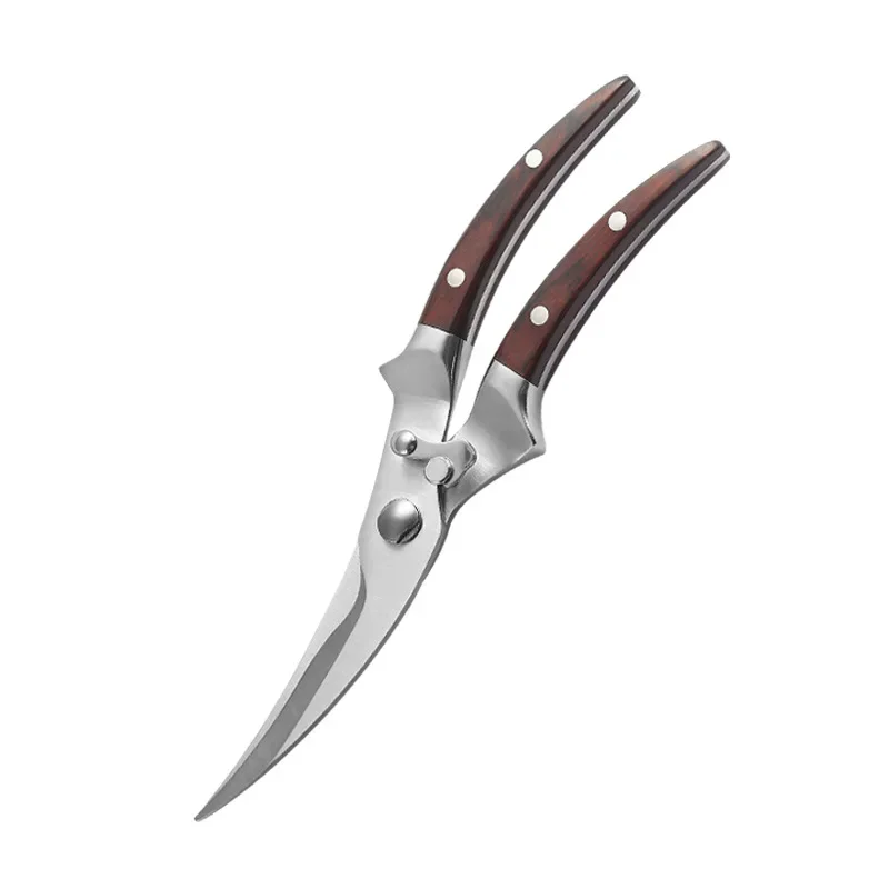 XITUO stylish stainless steel Kitchen Scissors sharp Chicken Bone Scissors Shear fish Duck Meat Bone vegetable Multi-function
