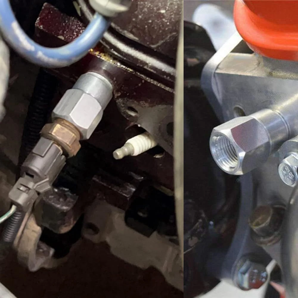 LS Engine Swap M12 1.5 Adapter to 3/8 NPT Coolant Temperature Sensor Water LS1 LSX LS3 LM7 LR4 LQ4 LS6 L59 LQ9 LM4 L33 LS2 LH6
