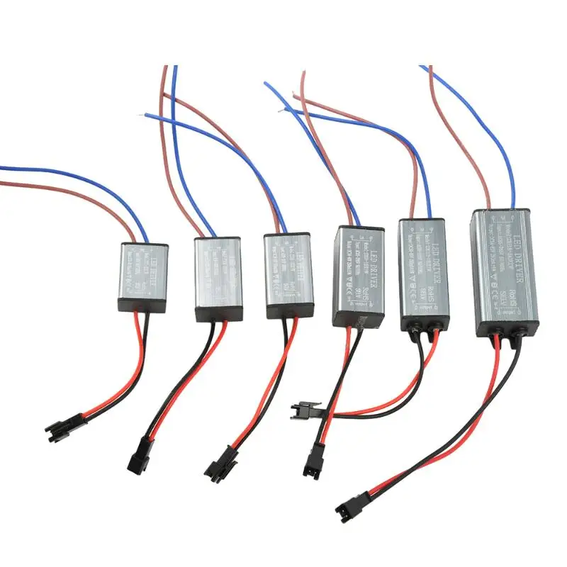 ~LED Driver Ballast AC85-265V 1-24W 250MA Adapter Transformer Lighting For Outdoor Waterproof Wall Lamp Floodlight