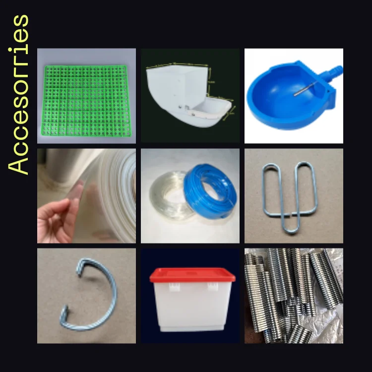 New Commercial Rabbit Cage Hot Dip Galvanized Steel 9 Rabbits Capacity Easy Clean Design