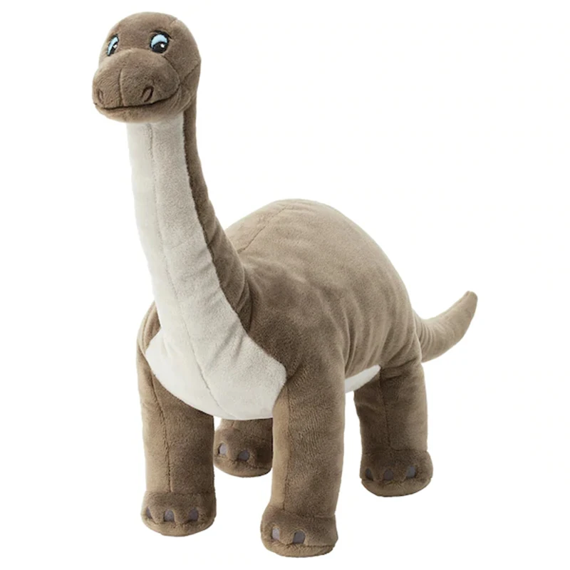 YIJA Brontosaurus Dinosaur Diplodocus Soft Plush Toy Stuffed Doll Cartoon Animal Model Boy Girl Friend Birthday Christmas Gift