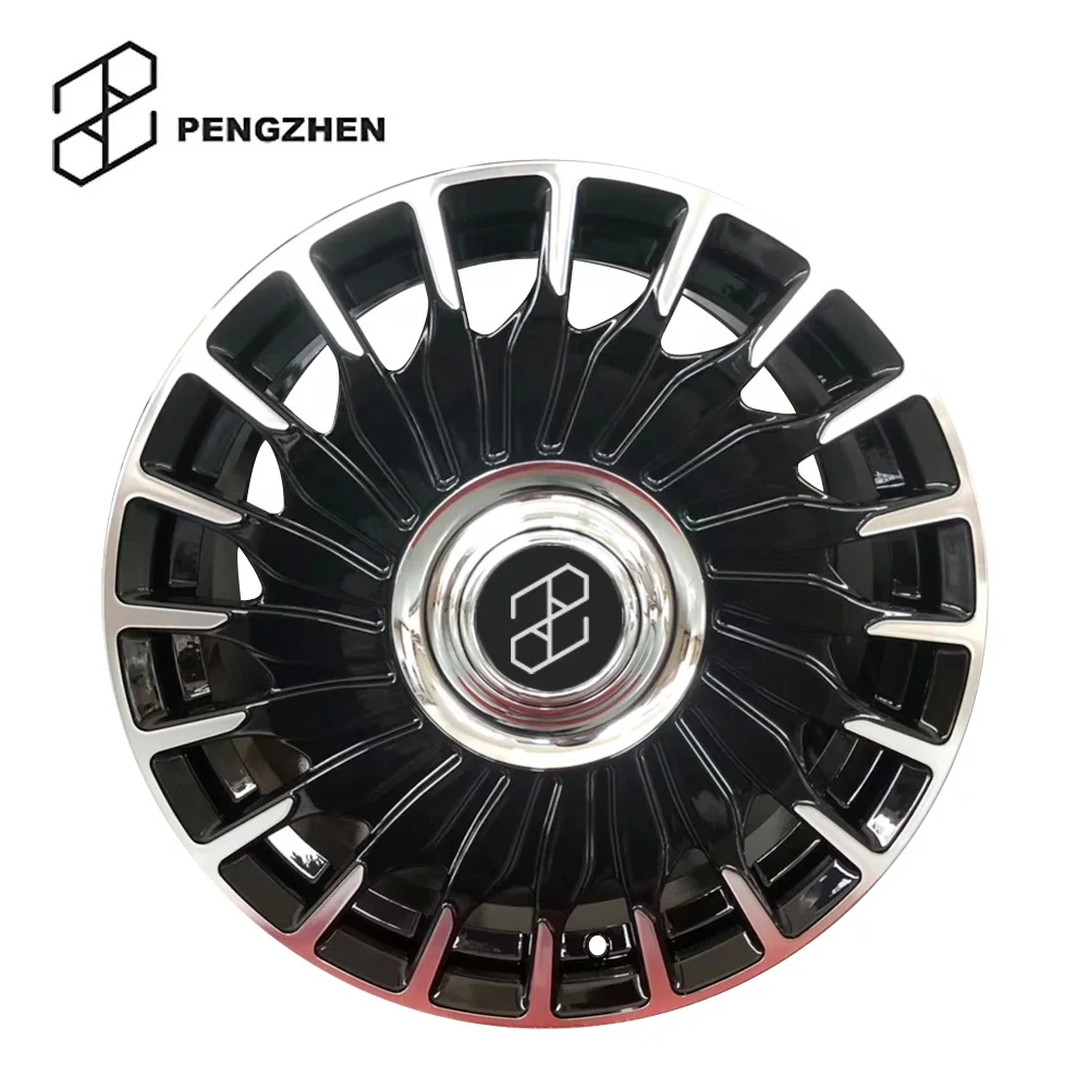 

Для Pengzhen OEM черно-серебряный обод 5x112 18 19 20-дюймовый автомобильный сплав колеса для Mercedes Benz w222 w223