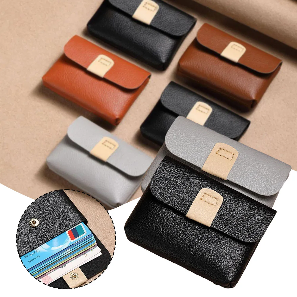 Small Card Bag Wallet Multifunctional Portable Card Bag For Credit Card ID Card