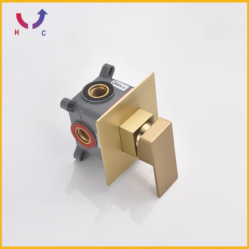 

Brushed Gold Bathtub Shower Faucet Wall Mounted Brass Swivel Bathtub Spout With Hand Shower Bathroom Hot And Cold Shower Faucet