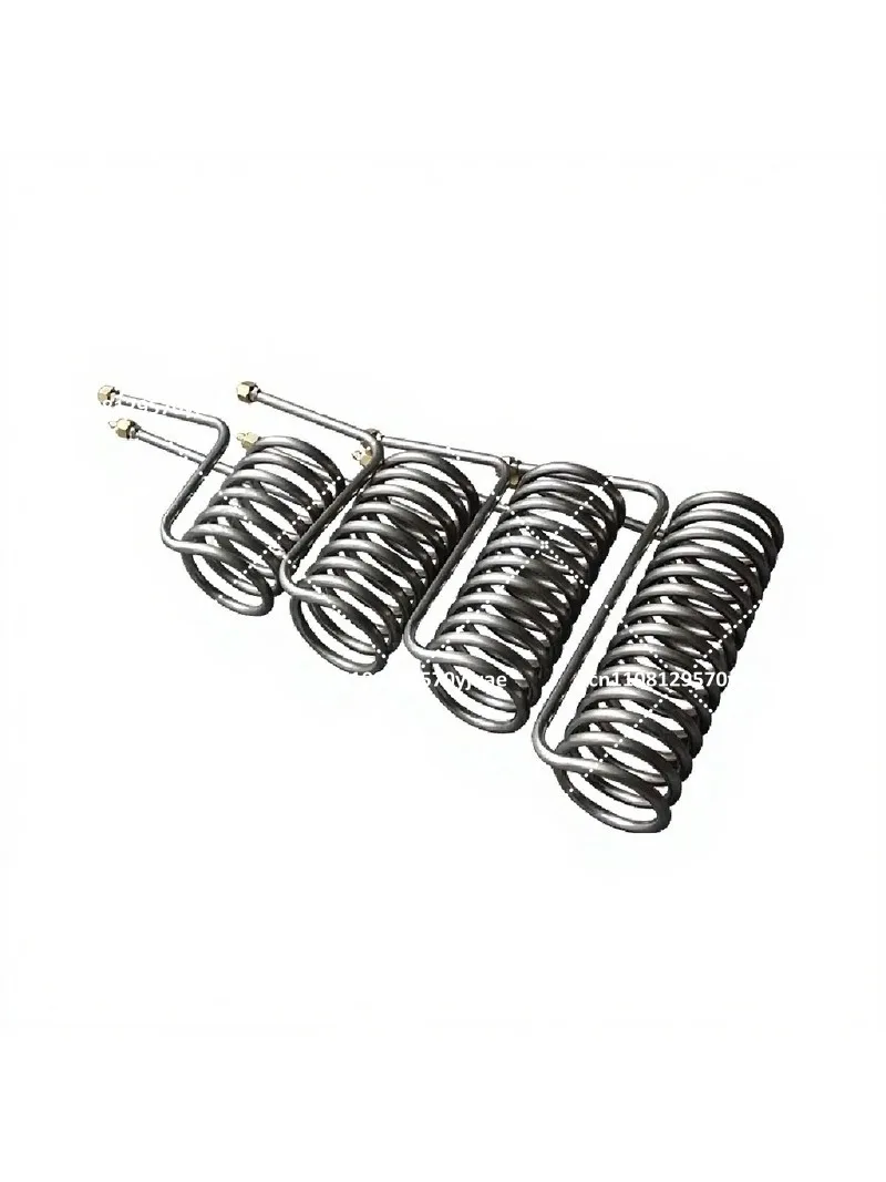 Titanium Tube Coil Evaporator Heat Exchanger for Aquarium Chiller  Fish Tank Seafood Pond