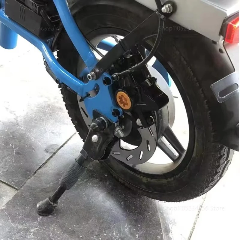 14 Inch Folding E-Bike Hydraulic Disc Brake Conversion Kit, 2 Piston Oil Disc Brake Universal Replacement Kit