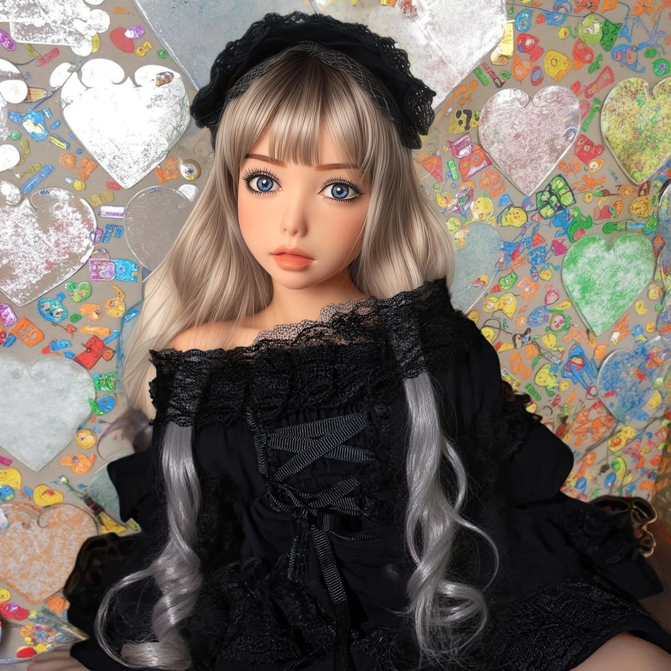Anime Cosplay 68 cm Kleine Realistische Siliconen Mini Pop Zachte Anime Action Figure Pop Zachte Echte Huid Touch Gevoel