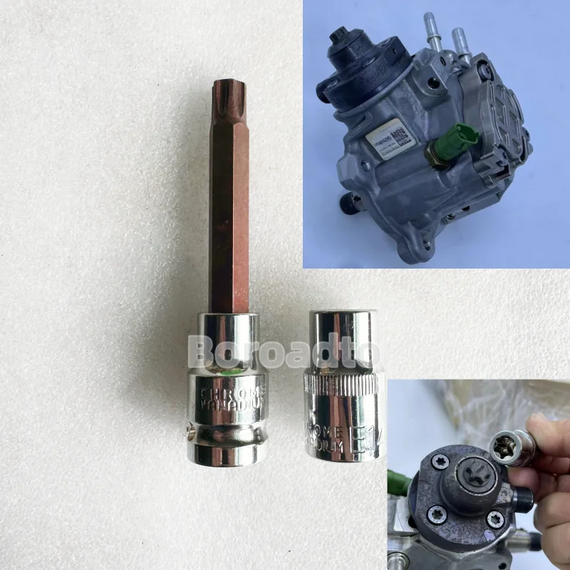 CRIN Pump Delivery Valve Plunger Remove Install Sockets Repair Tool for DENSO HP3 HP4 BOSCH CP4