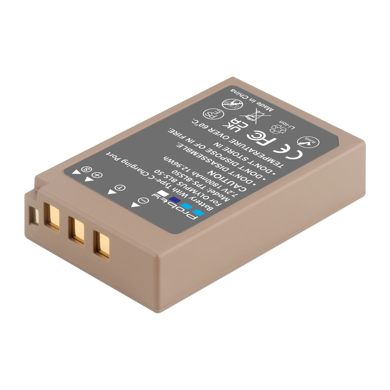 بطارية جديدة 1800 مللي أمبير في الساعة PS-BLS5 BLS50 BLS-5 لبطارية أوليمبوس PEN E-PL2,E-PL5,E-PL6,E-PL7,E-PM2, OM-D E-M10 BLS5 BLS-50