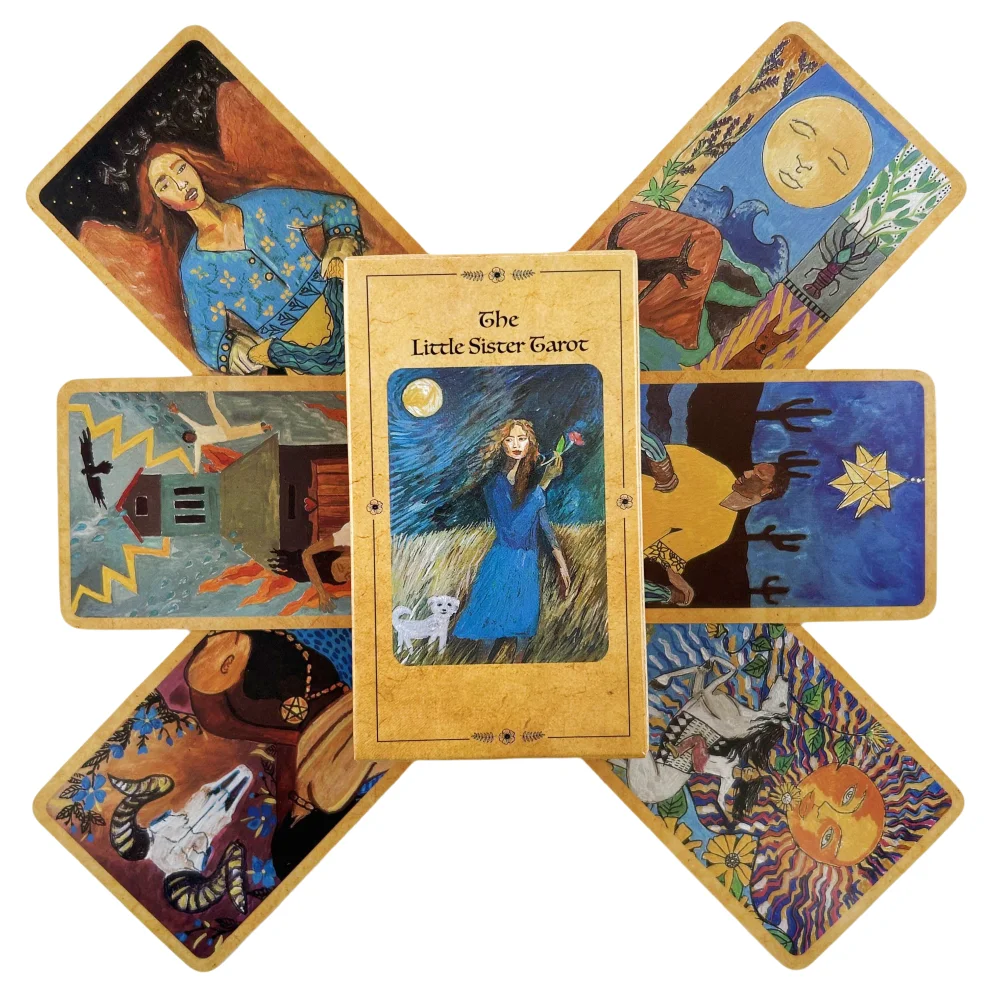 

Tarot Cards Board Game Deck Divination Oracle Cards English Vision Fortune Telling Family Party Game Edition