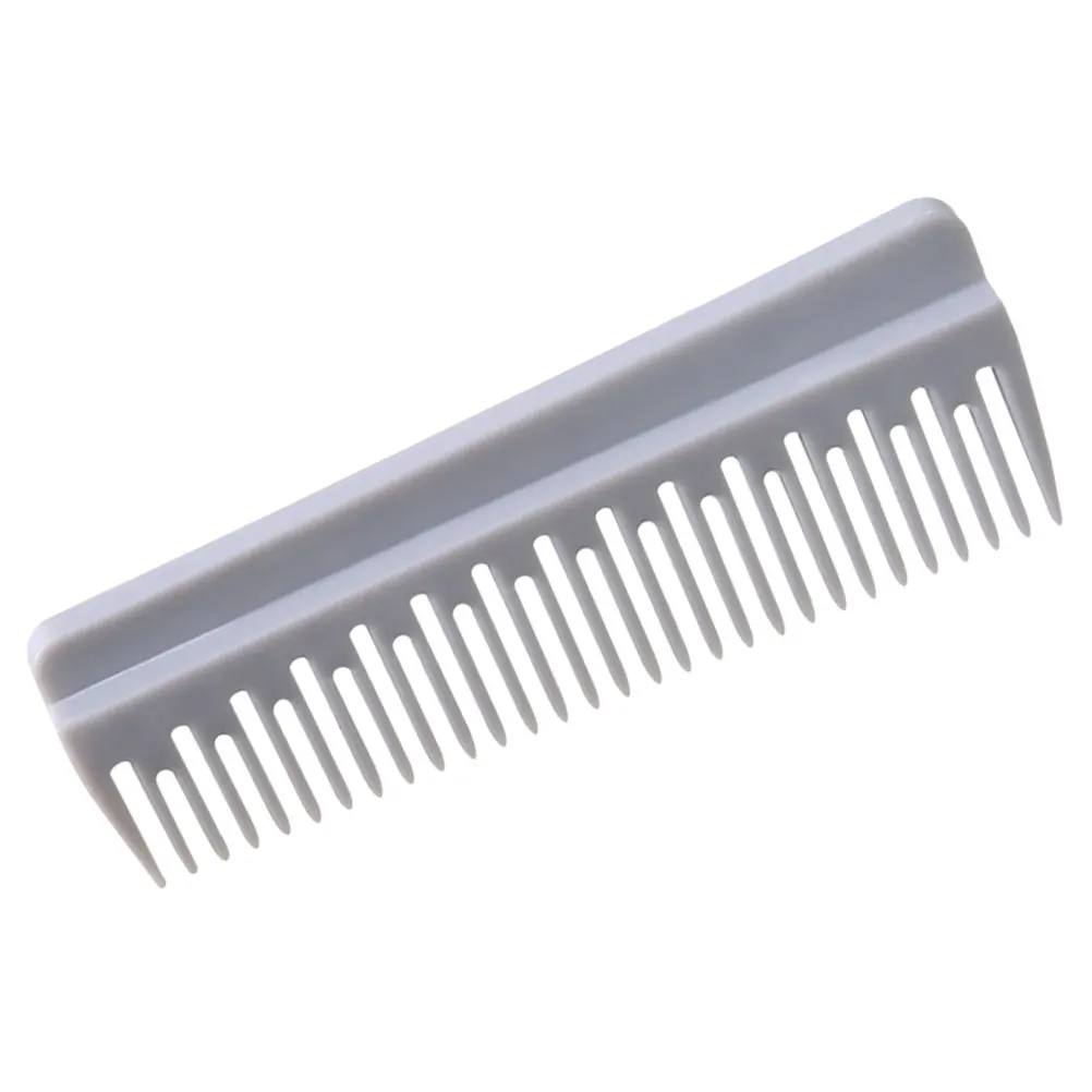 

Magnetic Hair Cutting Comb Styling Tool Reusable Mini Scissor Attachment for Salon Home Use Plastic Barber Men's Grey