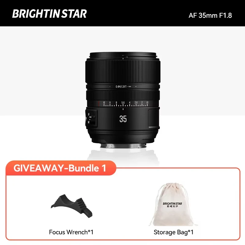 Brightin Star 35mm F1.8 レンズ ソニーE ニコンZ対応