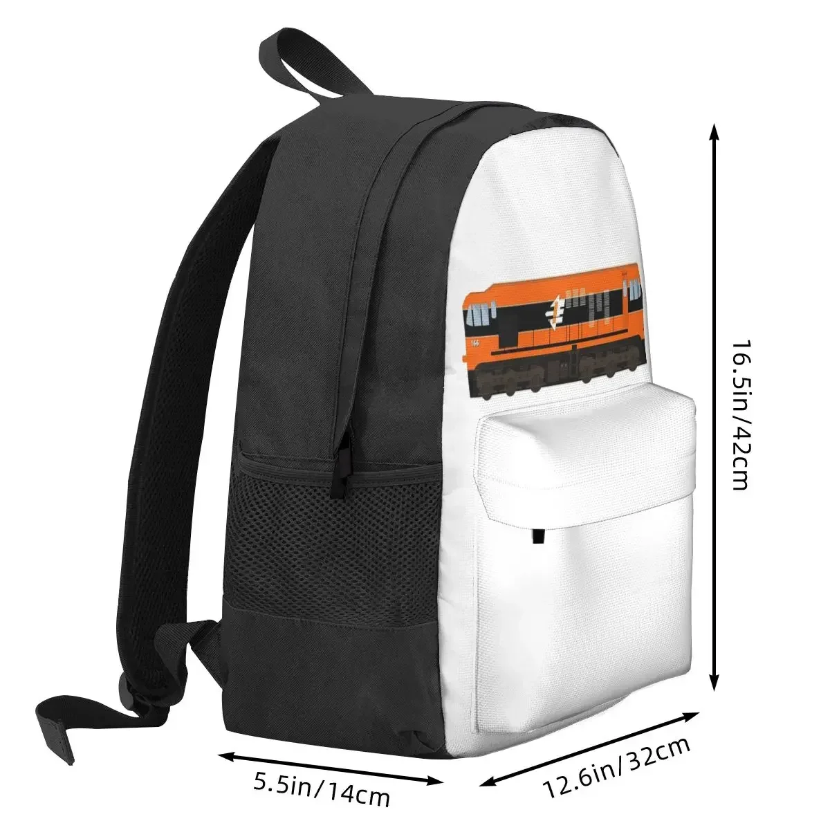 الأيرلندية السكك الحديدية الرجعية قطار حقائب الظهر بنين بنات الكتب الطلاب الحقائب المدرسية الكرتون الاطفال حقيبة الظهر حقيبة سفر حقيبة كتف #2