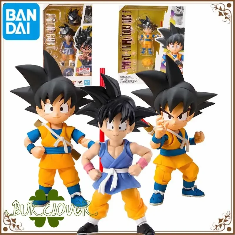

BANDAI ORIGINAL SHF ANIME FIGURE DRAGON BALL SON GOKU GT MINI-DAIMA Figure Assembly Model Toys Collectible Gifts IN STOCK