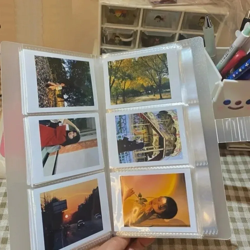 120/240 فتحة ألبوم صور بولارويد المحتوى ألبوم بولارويد كتاب الصور | ألبوم بطاقة تخزين الصور البريدية #4