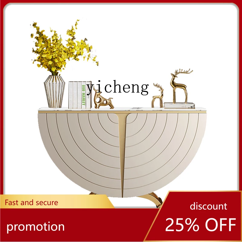 

CZ Living Room Hallway Entrance Console Cabinet Villa Hotel Living Room Entryway Simple