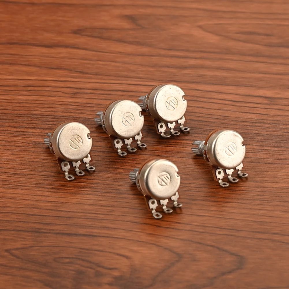 5 قطعة A25K الغيتار الكهربائي 18 مللي متر سبليت رمح الجهد حجم لهجة الغيتار الأواني