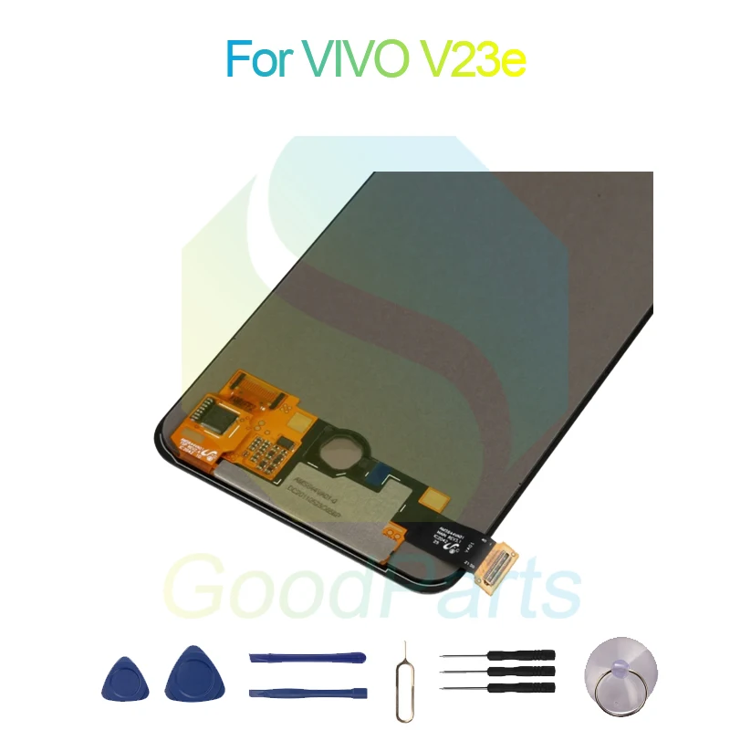 Vivo v23e,デジタイザーディスプレイ,2404x1080用のスペアスクリーン