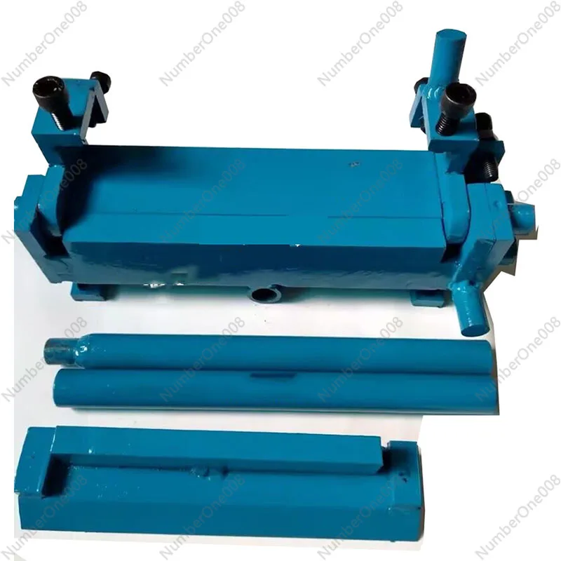 210MM Manual Sheet Metal Iron Aluminum Copper Plate Bending Machine Small Manual Iron Plate Bender Folding Machine 0.1-2MM Tools