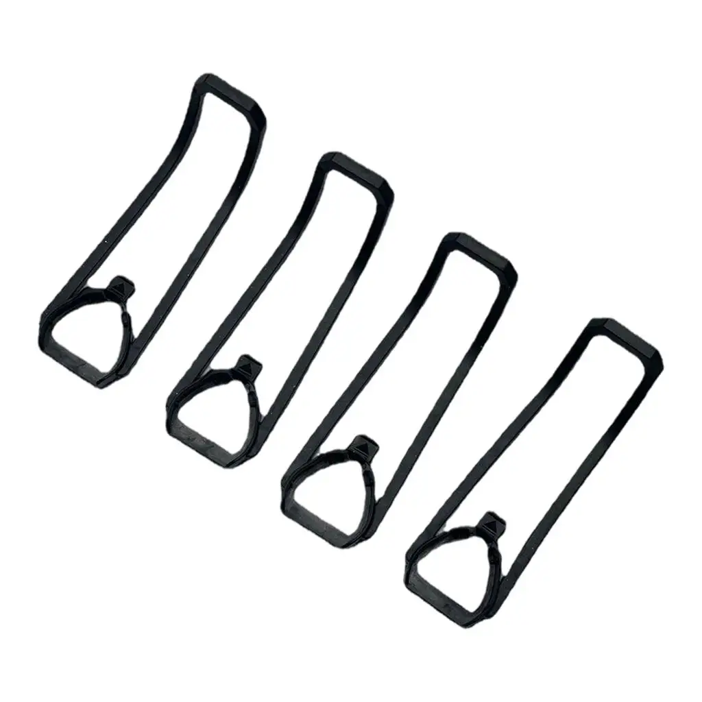 Blade Protector Propeller Guard Bumper Cover for 5 Inch Drone Kit 4x Anti Collision Ring Black Plastic
