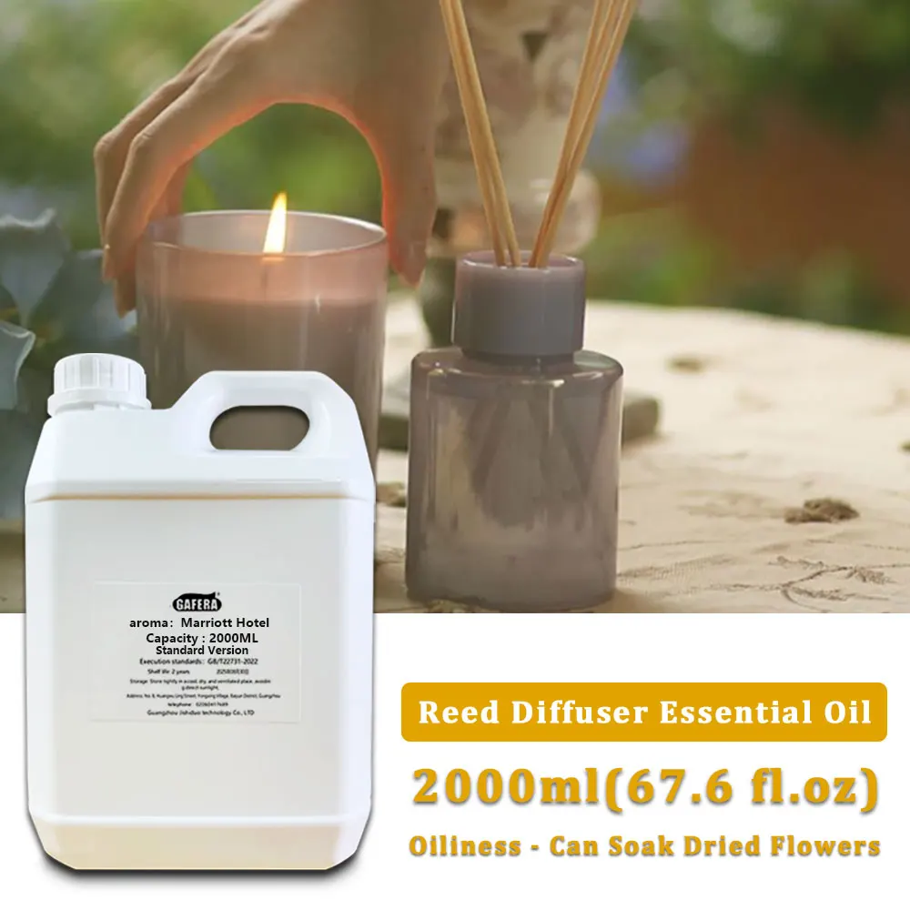 GAFERA 2000ml(67.6 fl.oz) Marriott Hotel/Freesia/Cedar Essential Oil For Reed Diffuser & Fireless Aroma Diffuser & Vine Diffuser