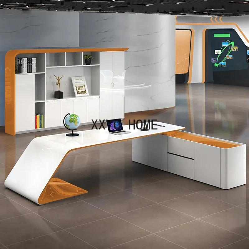 Fashion Personality Desk Furniture Simple Modern Manager Desk Manager Desk