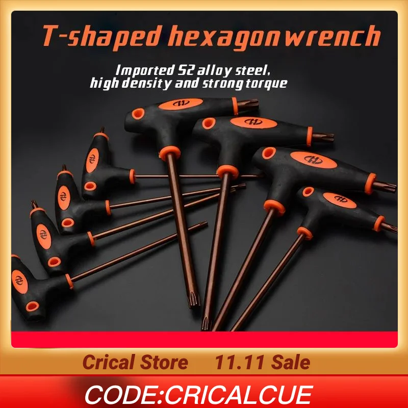 

Шестигранный ключ для бильярда, Т-образный, торцевой, из легированной стали S2, инструмент для сборки болтов, аксессуаров KONLLEN