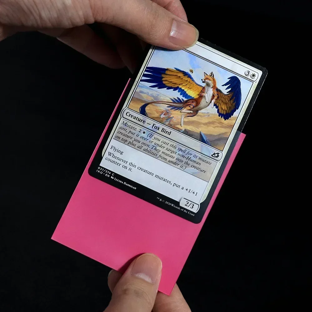 66x91mm Matte Standard Size Card Sleeves TCG Trading Cards Protector for Tarot Shield Board Games Magical Cover PKM