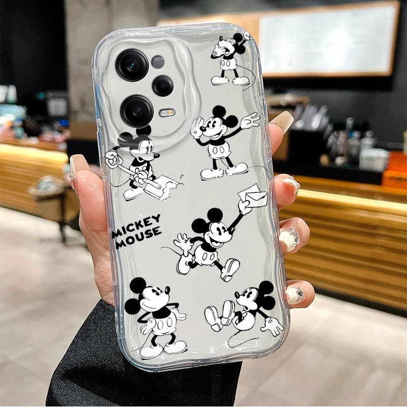 ميكي ميني زوجين قضية الهاتف ل Xiaomi Redmi ملاحظة 14 13 12 11 10 9 برو زائد 14S 12S 11S 10S 9S Redmi 14C 14R 13C 12 4G 5G