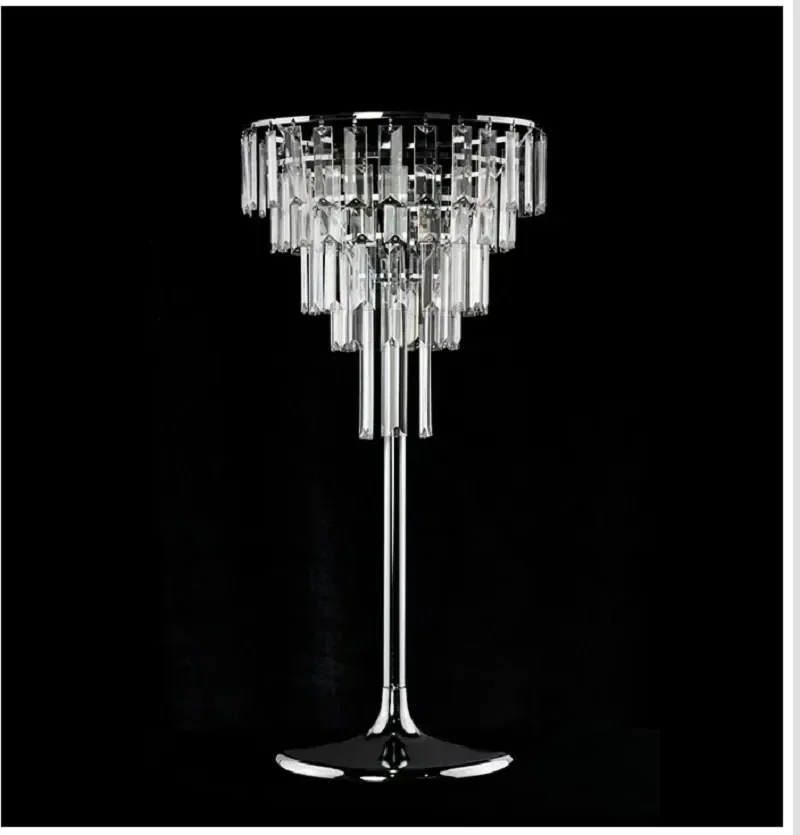 

2/6/8/10pcs illuminated acrylic vase wedding decoration table center piece Canderabra birthday party vase holder home decoration