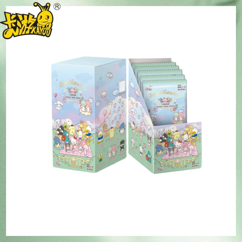 

Подлинная горячая коллекция персонажей KAYOU Sanrio Mengmeng, карта с ароматными сказами, серия Dream, коллекционная карта, подарки на день рождения для детей