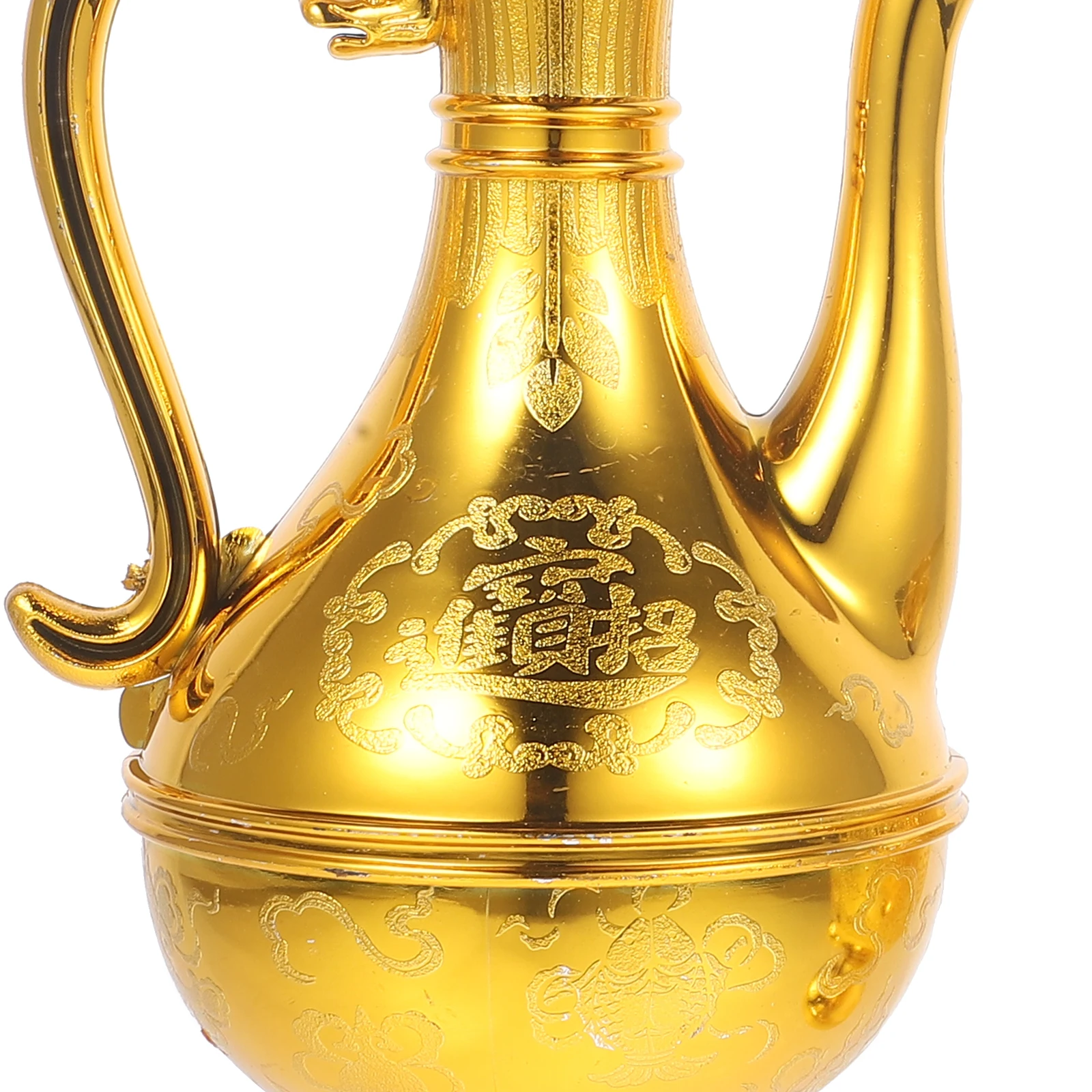 

1 set 1 Set Vintage Offering Goblet Set Retro Worship Cup Kettle For Home Decor Temple Use Exquisite Decorative