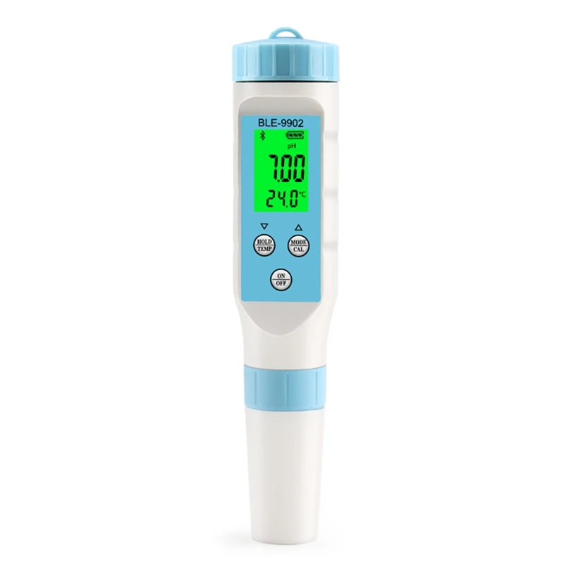 

Smart Bluetooth PH Meter PH Tester 0.01 PH High Accuracy Water Quality Tester With ATC: 3 In 1 PH EC Temp Meter