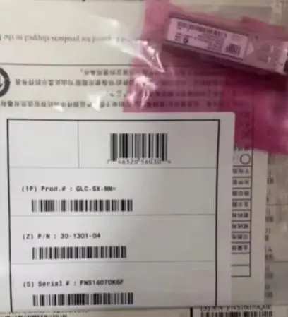 

GLC-SX-MM Gigabit Multimode Optical Module GLC-SX-MM 1.25G Single Mode 550 meters