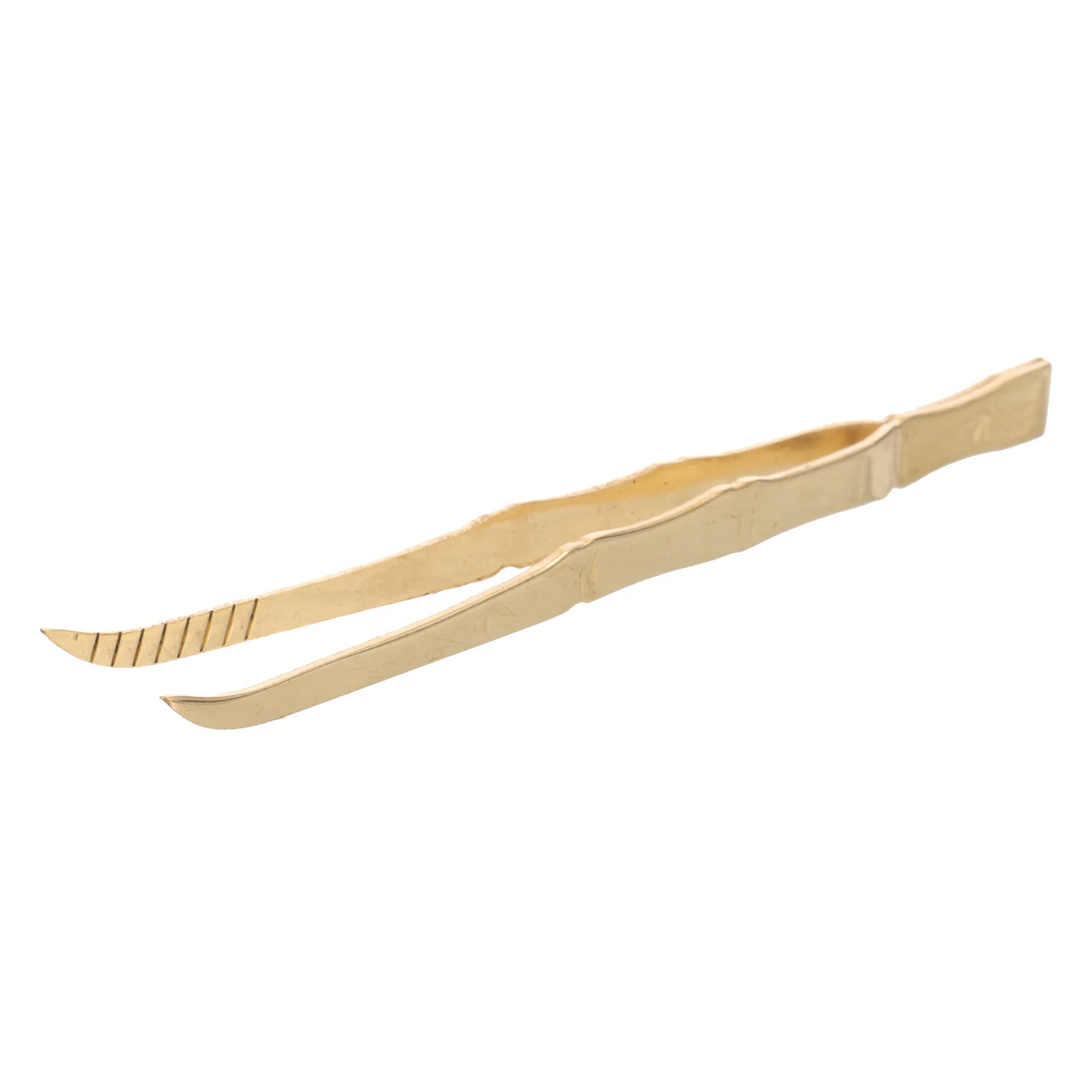 

Incense Burner Tong Bamboo Designed Brass Charcoal Tweezers Lightweight Strong Clamp Anti-Scalding Handle Multi-Use Church Tools