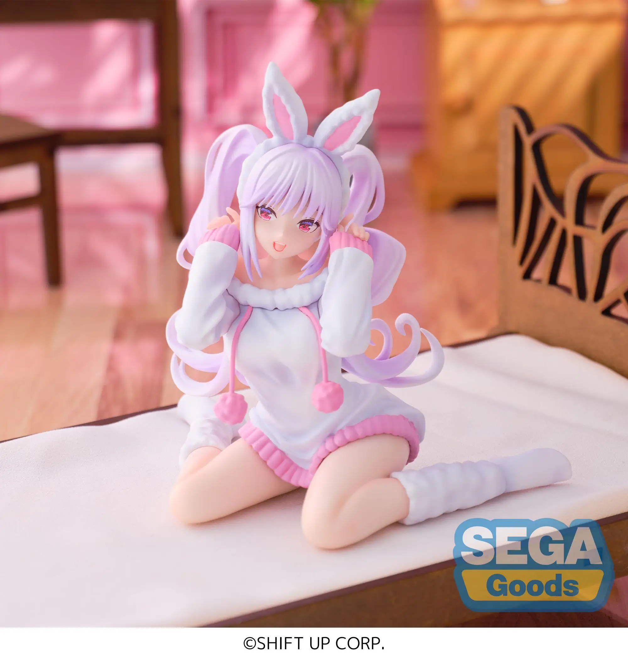 Original SEGA Yumemirize DEOSA DE LA VICTORIA: NIKKE Alice Anime figuras de juguete colección de modelos de PVC Kwaii Q Ver. Muñeca para regalo